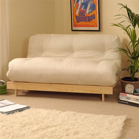 Coupon Wood Frame Futon Sofa Bed
